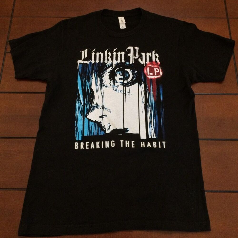 Linkin Park breaking the habit t shirt medium